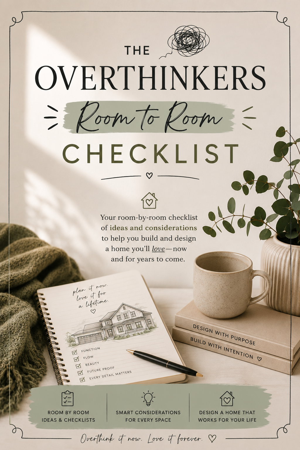 The Overthinkers Room to Room Checklist