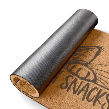 Hope You Brought Snacks Cat Doormat