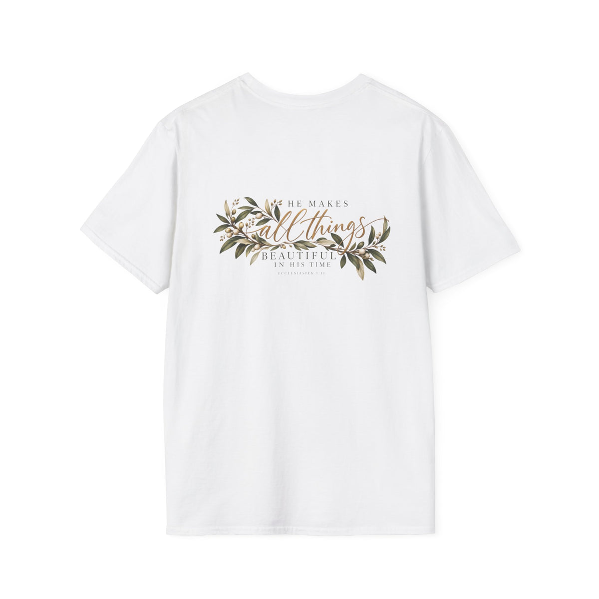Anchored Rising T-Shirt — Floral Anchor Faith Tee