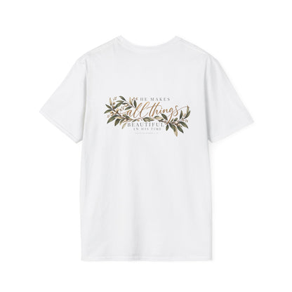 Anchored Rising T-Shirt — Floral Anchor Faith Tee