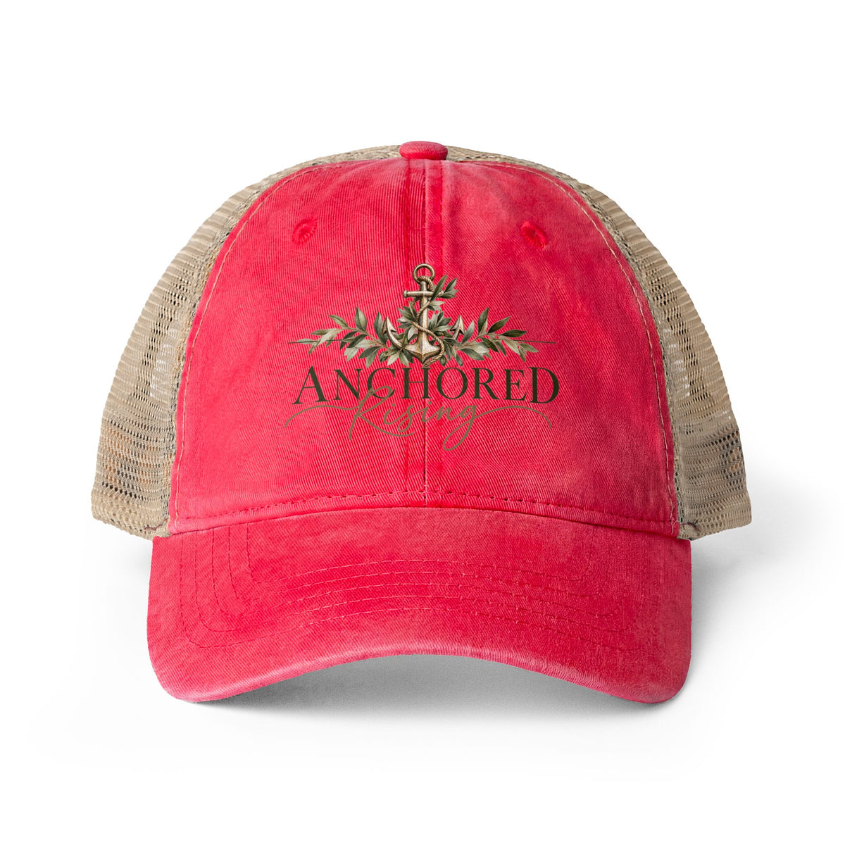 Women's Washed Mesh-Back Cap