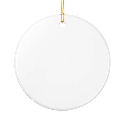 Ceramic Ornament - "Built on Prayer" Blessed Beyond Measure 2026 Christmas Decoration