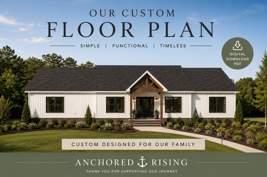 Our Custom 4-Bedroom Floor Plan
