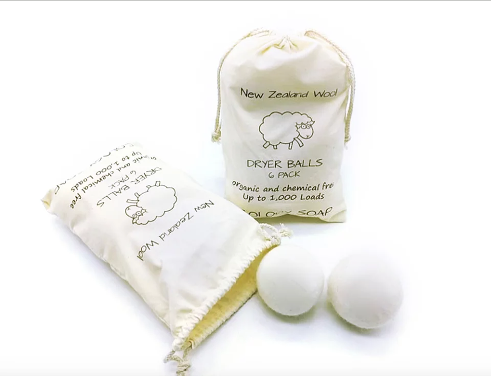 Premium 100% Organic New Zealand Wool Dryer Balls