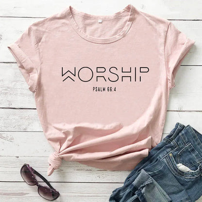 Worship Casual 100% Cotton Christian T-Shirt