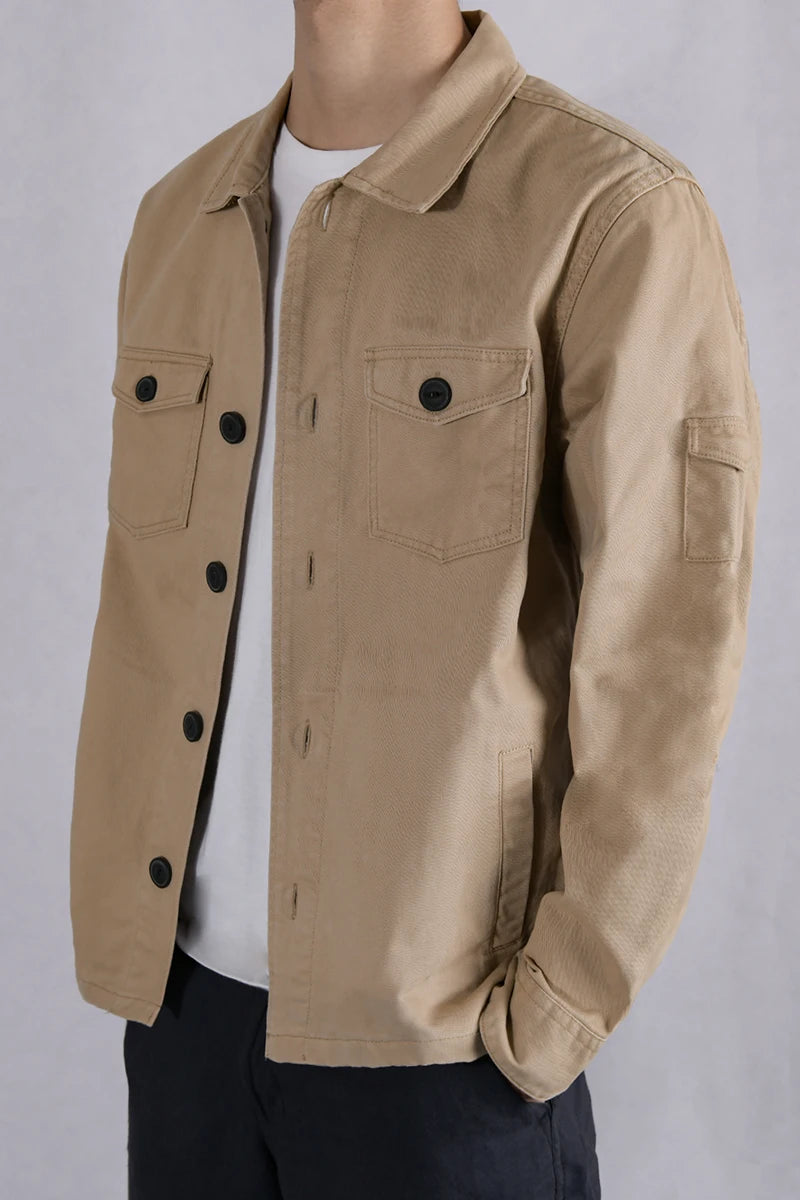 100% Cotton Retro Jackets for Men