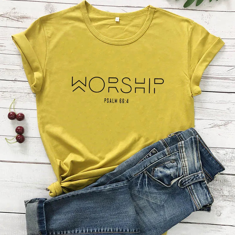 Worship Casual 100% Cotton Christian T-Shirt