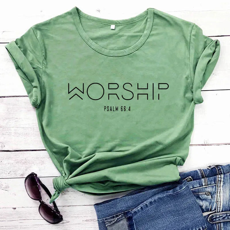 Worship Casual 100% Cotton Christian T-Shirt