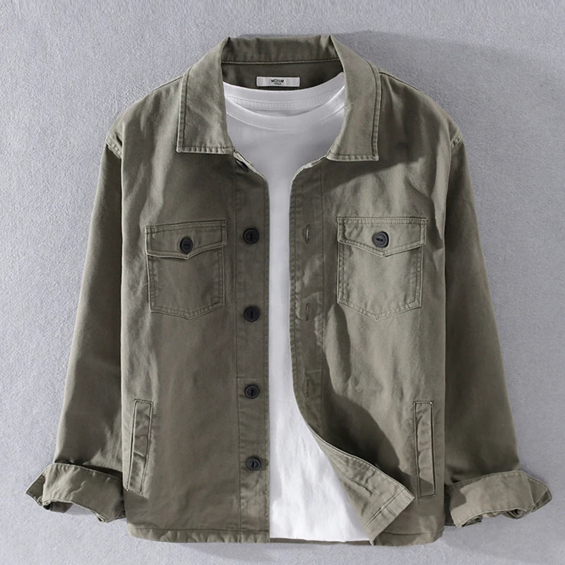 100% Cotton Retro Jackets for Men