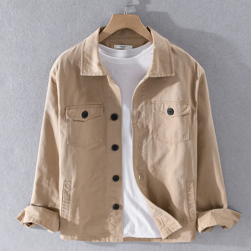 100% Cotton Retro Jackets for Men