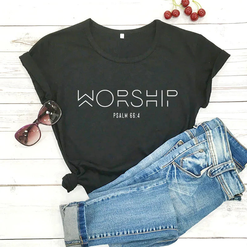 Worship Casual 100% Cotton Christian T-Shirt