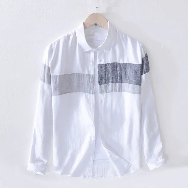 Men's 100% Linen Casual Shirt