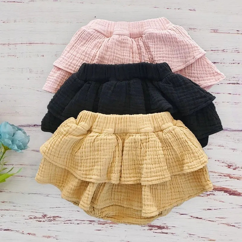 100% Cotton Baby Girl Ruffle Bottoms