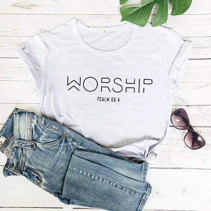 Worship Casual 100% Cotton Christian T-Shirt