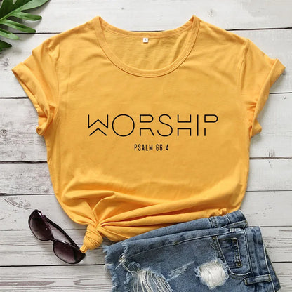 Worship Casual 100% Cotton Christian T-Shirt