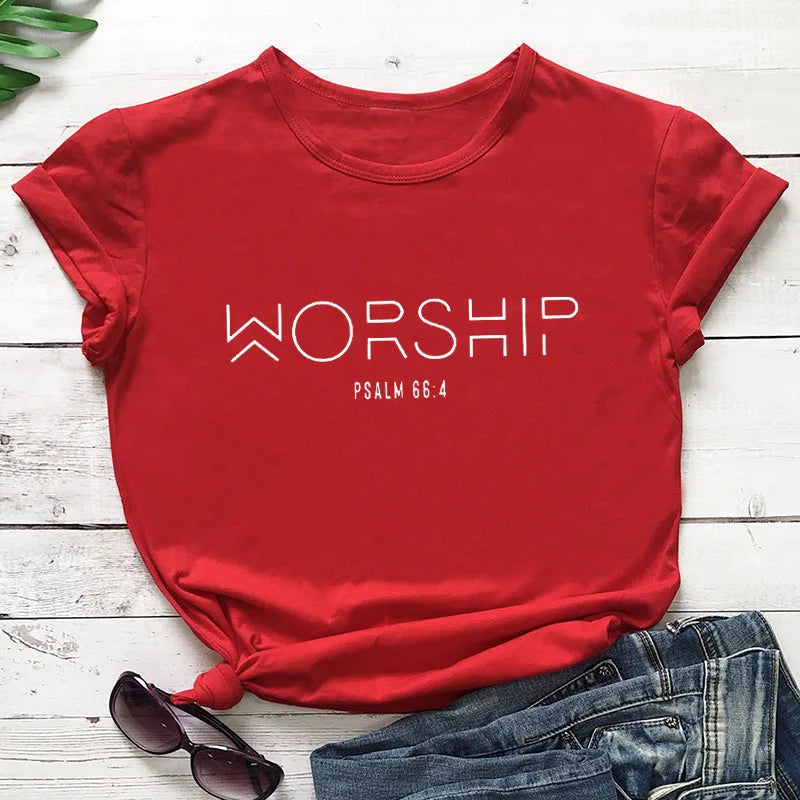 Worship Casual 100% Cotton Christian T-Shirt