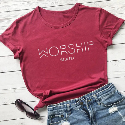 Worship Casual 100% Cotton Christian T-Shirt