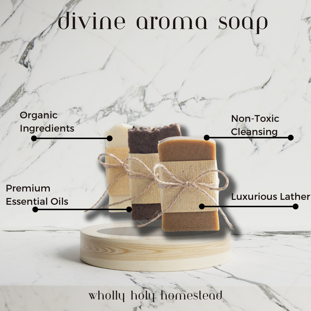 Divine Aroma Soap - Wholly Holy Homestead