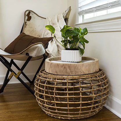 Organic Decorative Wood Bowl