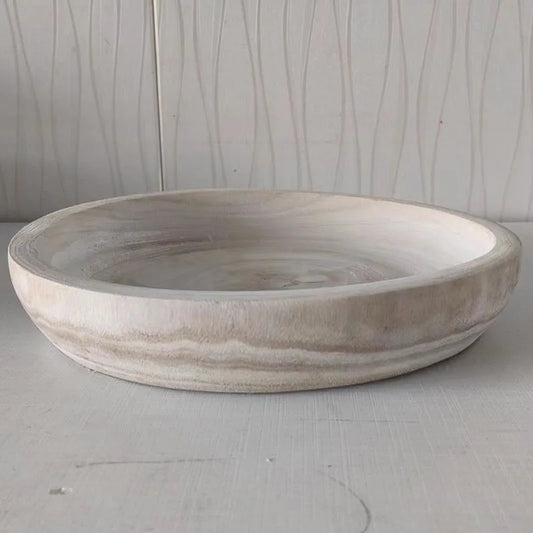 Organic Decorative Wood Bowl