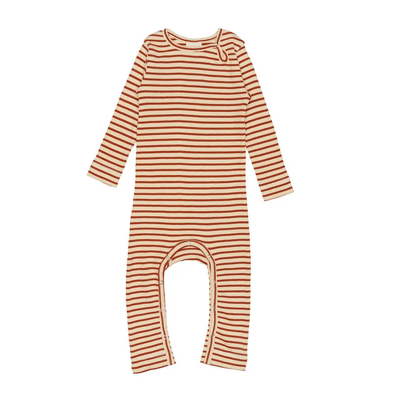 Long Sleeve Organic Cotton Onesie Romper