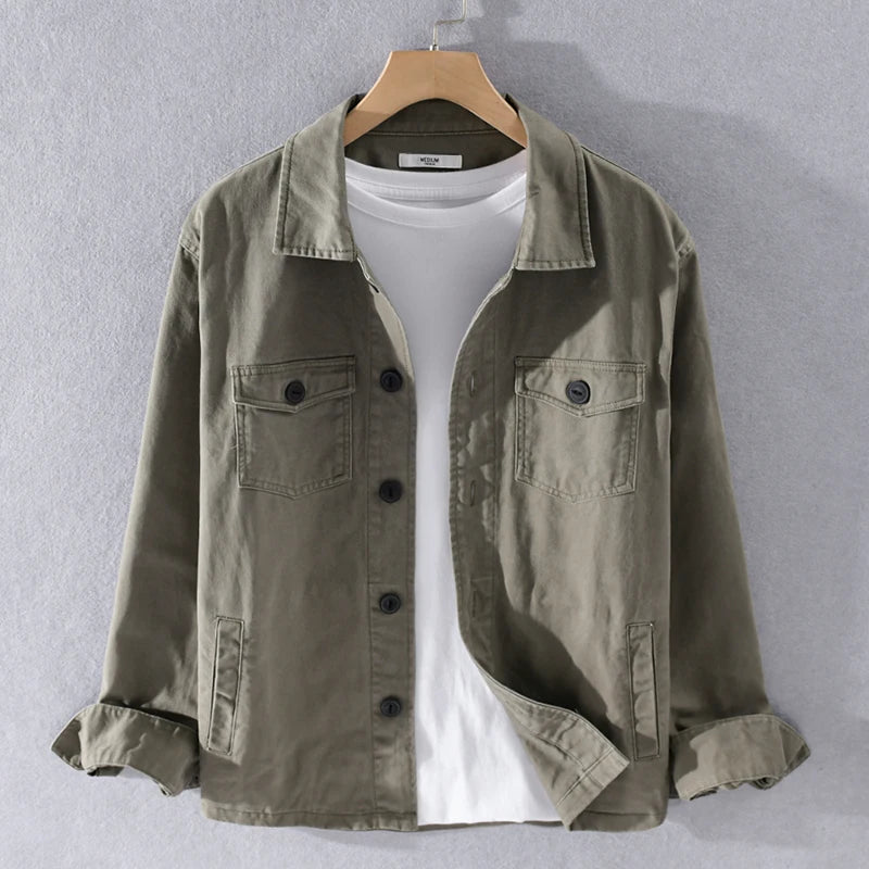 100% Cotton Retro Jackets for Men