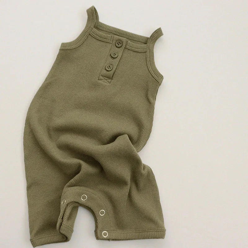 Long Sleeve Organic Cotton Onesie Romper