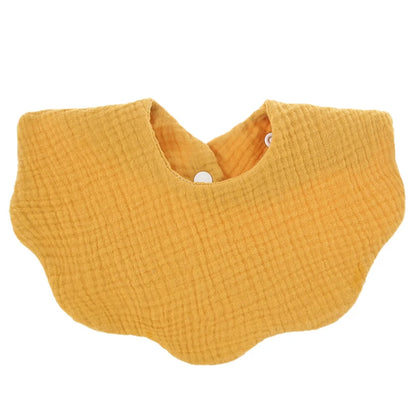 10pc/Set 100% Waffle Cotton Baby Bibs