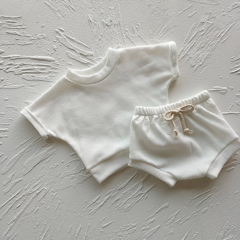 100% Cotton Baby Shirt and Short Set