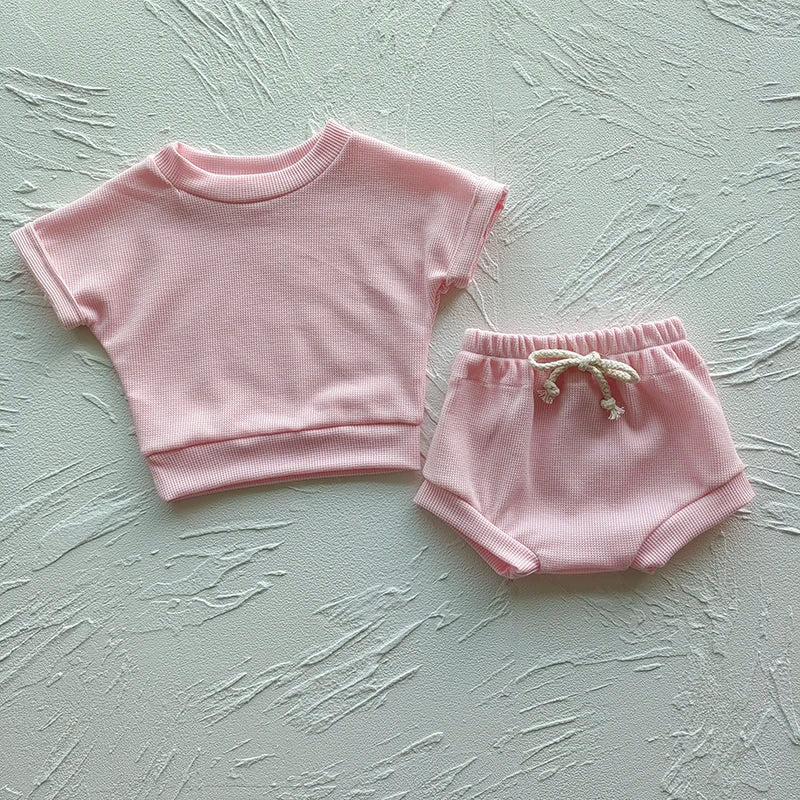 100% Cotton Baby Shirt and Short Set