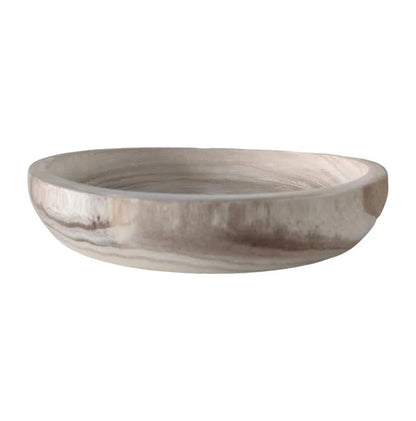 Organic Decorative Wood Bowl