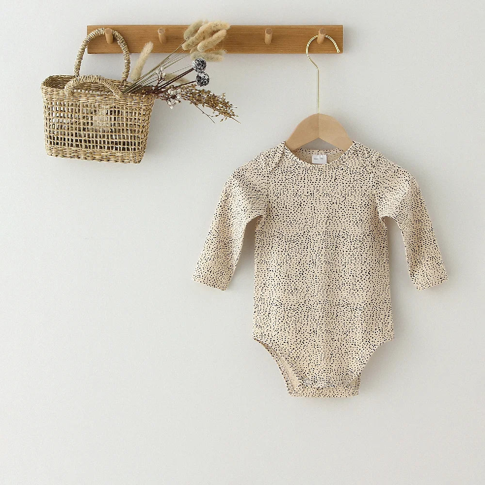 Long Sleeve Organic Cotton Onesie Romper