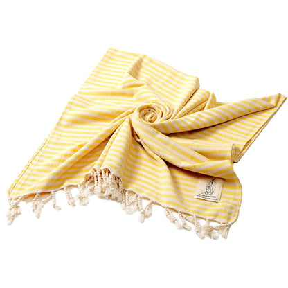 100% Cotton Striped Tassel Bath Beach Towel for Home 40 x 70 inch